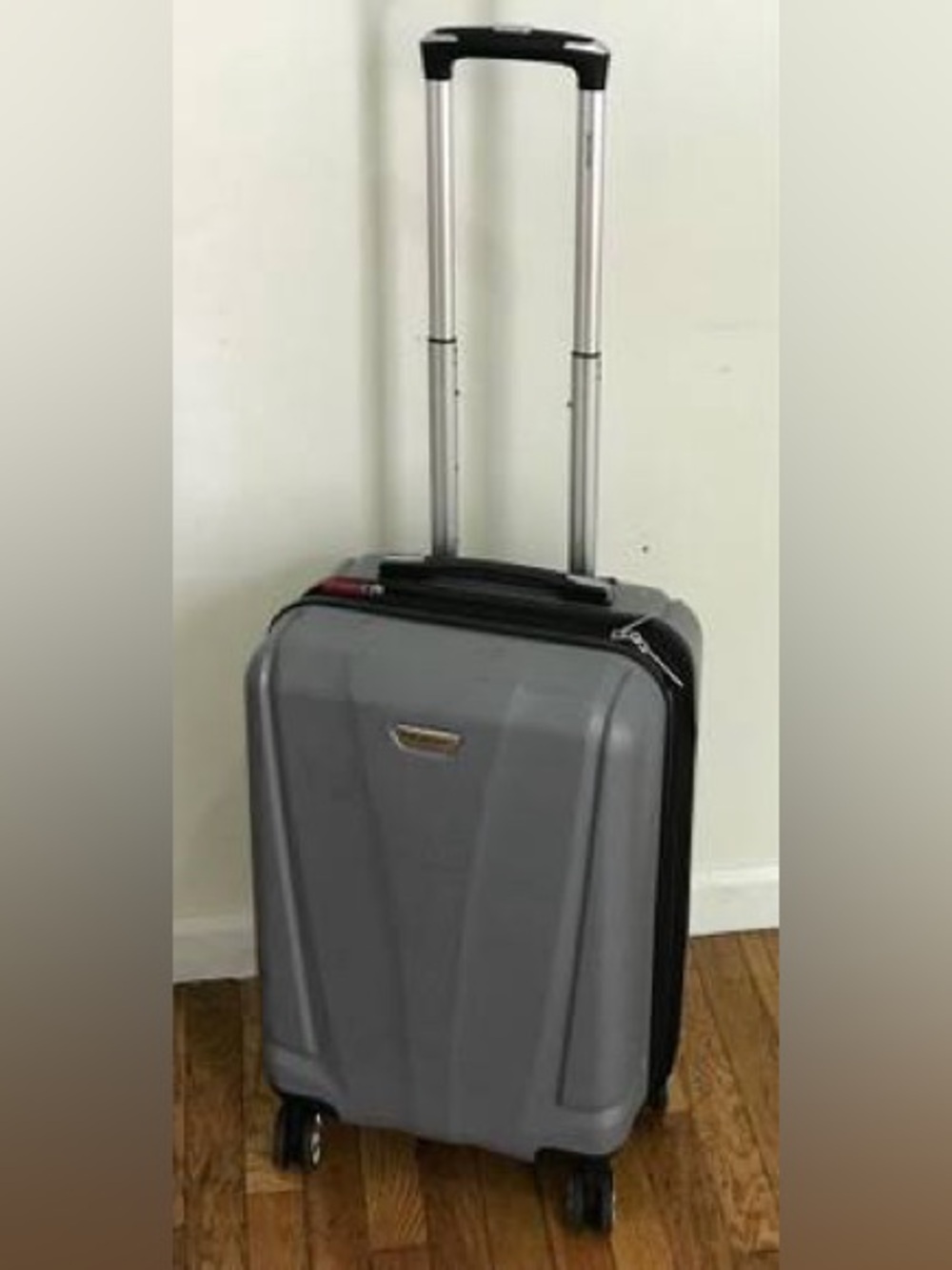 Ricardo Hardshell Spinner Carry-On Suitcase (Light Grey)
